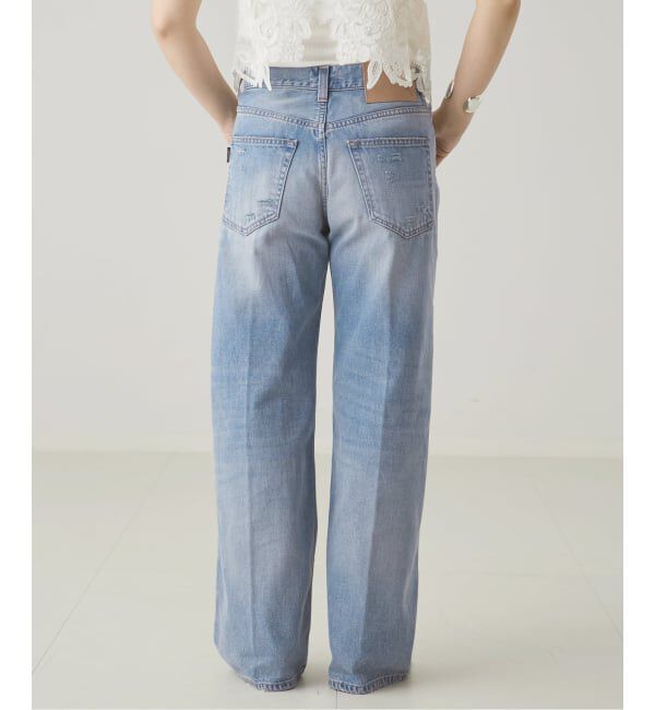 journal standard L'essage「HAIKURE/ハイクル WINNY BROKEN CELESTIAL デニムパンツ」|デニム|