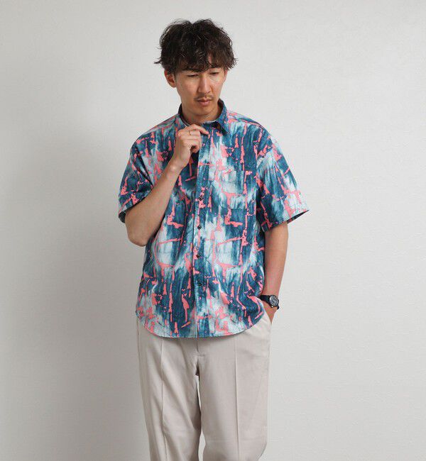 NOLLEY'S goodman「Dot Air 総柄レギュラーシャツ 26SS」|シャツ・ブラウス|