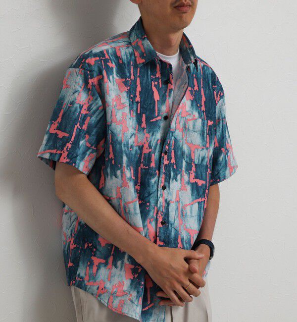 NOLLEY'S goodman「Dot Air 総柄レギュラーシャツ 26SS」|シャツ・ブラウス|