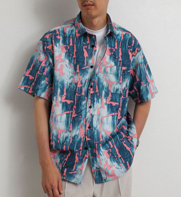NOLLEY'S goodman「Dot Air 総柄レギュラーシャツ 26SS」|シャツ・ブラウス|