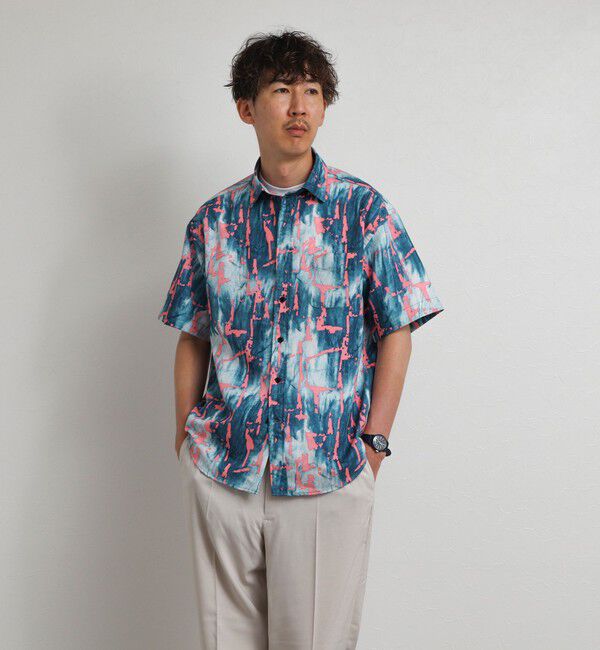 NOLLEY'S goodman「Dot Air 総柄レギュラーシャツ 26SS」|シャツ・ブラウス|