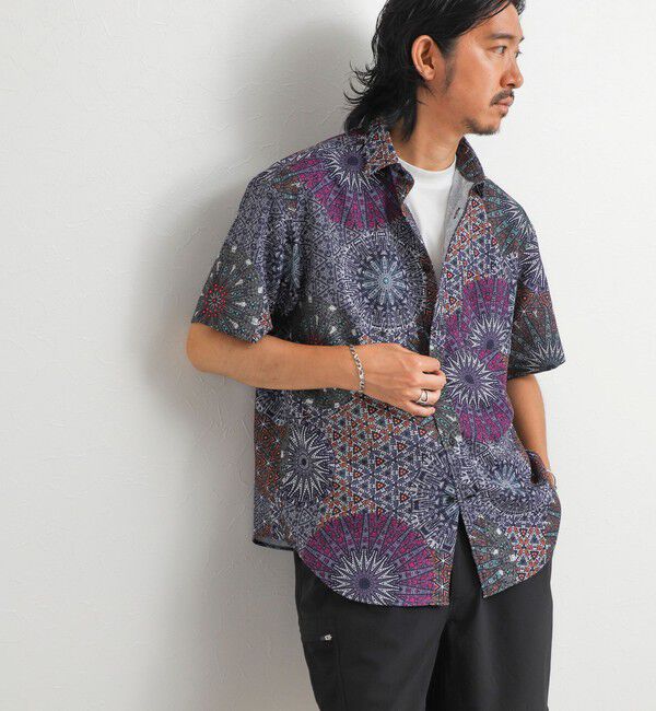 NOLLEY'S goodman「Dot Air 総柄レギュラーシャツ 26SS」|シャツ・ブラウス|