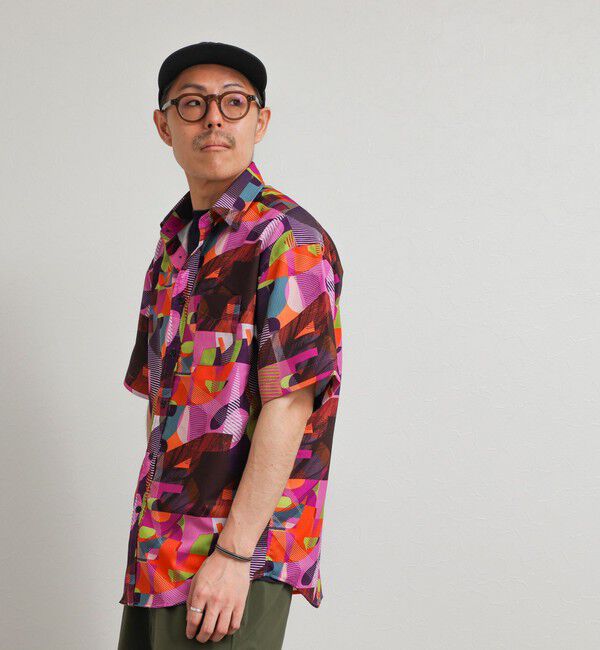NOLLEY'S goodman「Dot Air 総柄レギュラーシャツ 26SS」|シャツ・ブラウス|