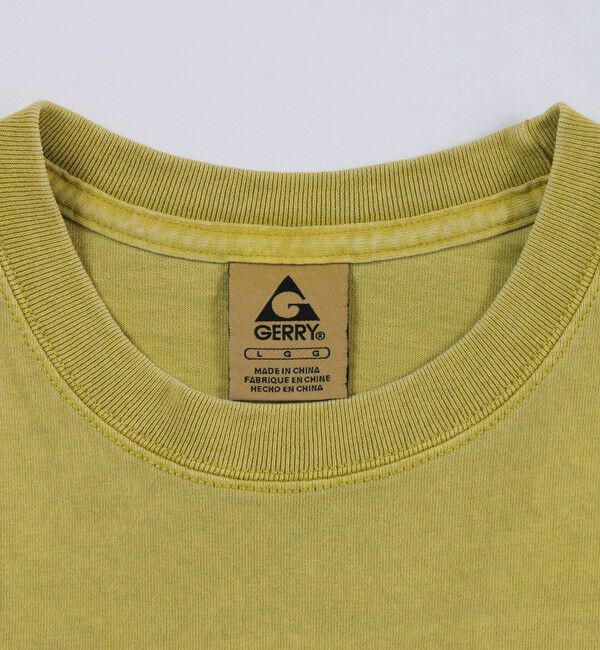GLOSTER「Pigment Dyed 7.5oz Heavy Cotton Jersey S/S Pocket Tee」|Tシャツ・カットソー|