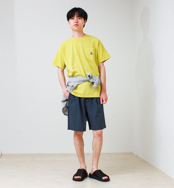 GLOSTER「Pigment Dyed 7.5oz Heavy Cotton Jersey S/S Pocket Tee」|Tシャツ・カットソー|