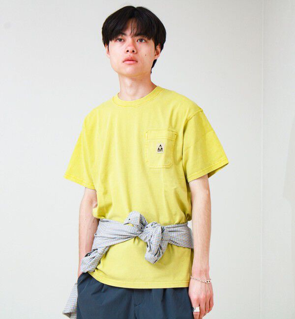 GLOSTER「Pigment Dyed 7.5oz Heavy Cotton Jersey S/S Pocket Tee」|Tシャツ・カットソー|