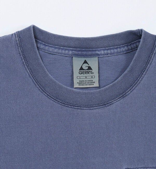 GLOSTER「Pigment Dyed 7.5oz Heavy Cotton Jersey S/S Pocket Tee」|Tシャツ・カットソー|