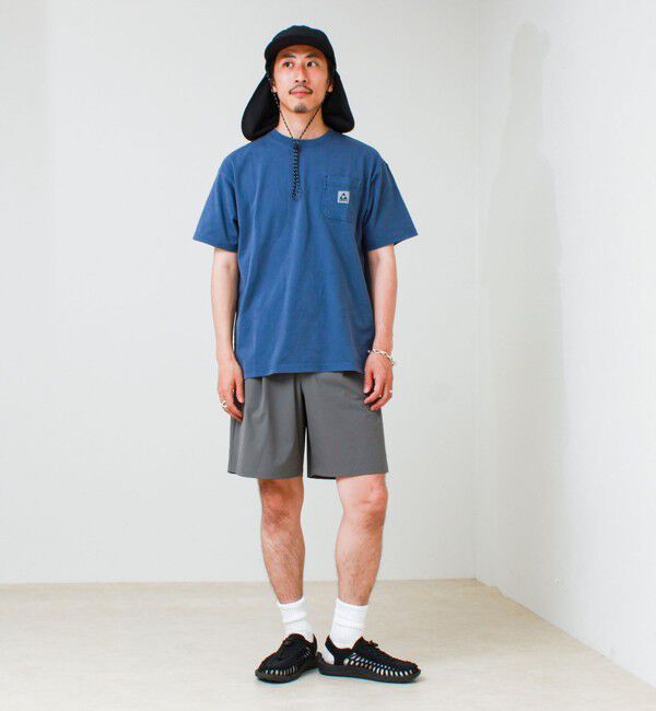 GLOSTER「Pigment Dyed 7.5oz Heavy Cotton Jersey S/S Pocket Tee」|Tシャツ・カットソー|