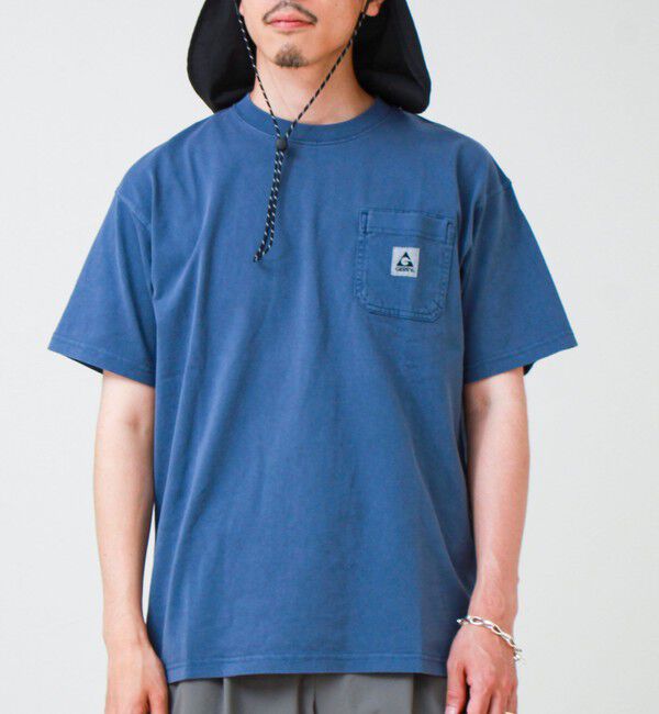 GLOSTER「Pigment Dyed 7.5oz Heavy Cotton Jersey S/S Pocket Tee」|Tシャツ・カットソー|