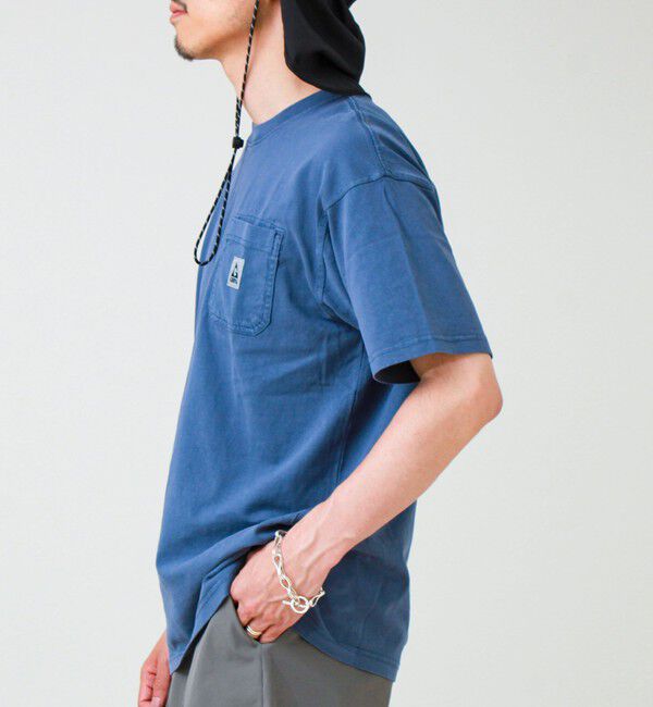 GLOSTER「Pigment Dyed 7.5oz Heavy Cotton Jersey S/S Pocket Tee」|Tシャツ・カットソー|