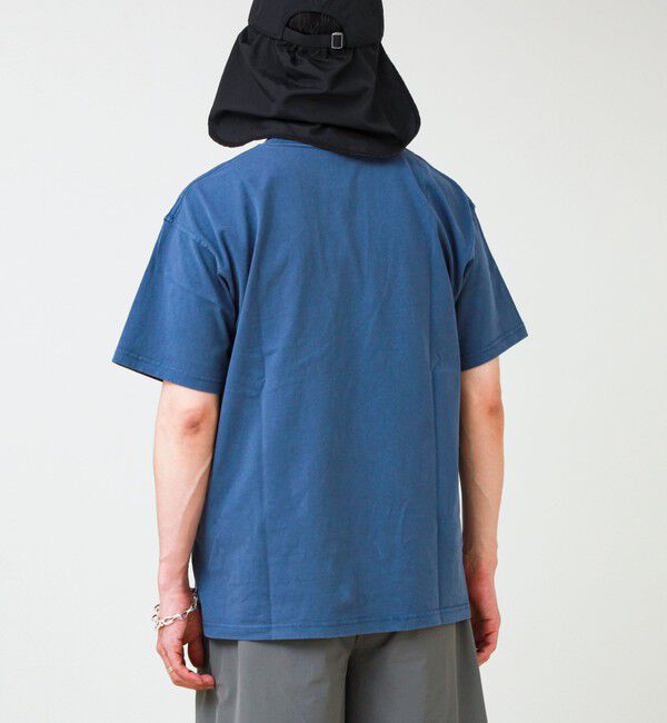 GLOSTER「Pigment Dyed 7.5oz Heavy Cotton Jersey S/S Pocket Tee」|Tシャツ・カットソー|