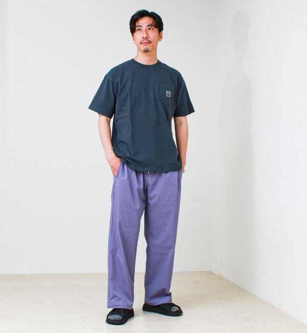 GLOSTER「Pigment Dyed 7.5oz Heavy Cotton Jersey S/S Pocket Tee」|Tシャツ・カットソー|
