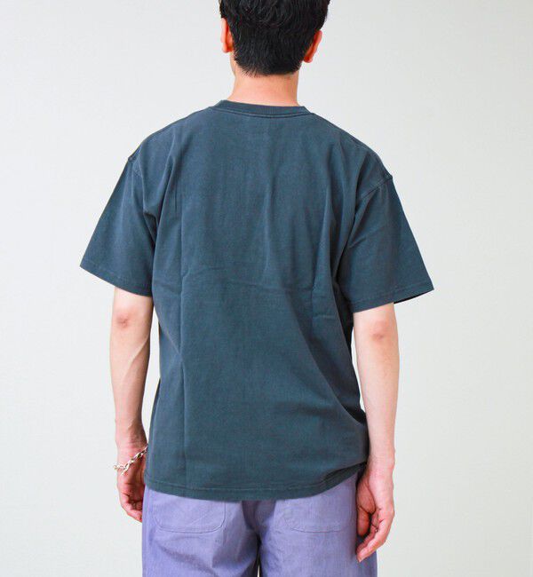 GLOSTER「Pigment Dyed 7.5oz Heavy Cotton Jersey S/S Pocket Tee」|Tシャツ・カットソー|