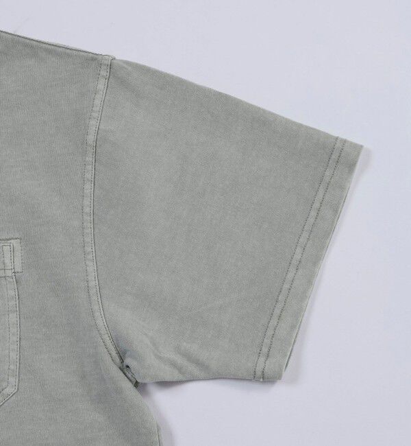 GLOSTER「Pigment Dyed 7.5oz Heavy Cotton Jersey S/S Pocket Tee」|Tシャツ・カットソー|