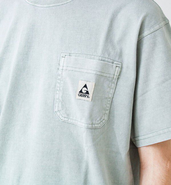 GLOSTER「Pigment Dyed 7.5oz Heavy Cotton Jersey S/S Pocket Tee」|Tシャツ・カットソー|