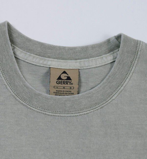 GLOSTER「Pigment Dyed 7.5oz Heavy Cotton Jersey S/S Pocket Tee」|Tシャツ・カットソー|