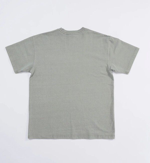 GLOSTER「Pigment Dyed 7.5oz Heavy Cotton Jersey S/S Pocket Tee」|Tシャツ・カットソー|