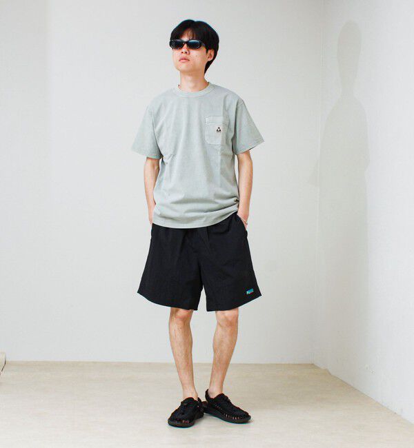 GLOSTER「Pigment Dyed 7.5oz Heavy Cotton Jersey S/S Pocket Tee」|Tシャツ・カットソー|