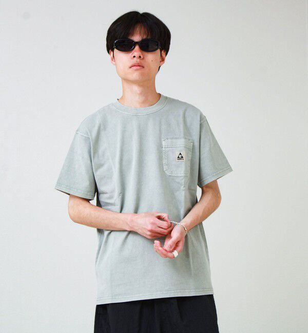 GLOSTER「Pigment Dyed 7.5oz Heavy Cotton Jersey S/S Pocket Tee」|Tシャツ・カットソー|