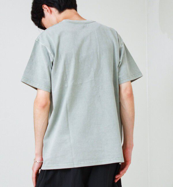 GLOSTER「Pigment Dyed 7.5oz Heavy Cotton Jersey S/S Pocket Tee」|Tシャツ・カットソー|