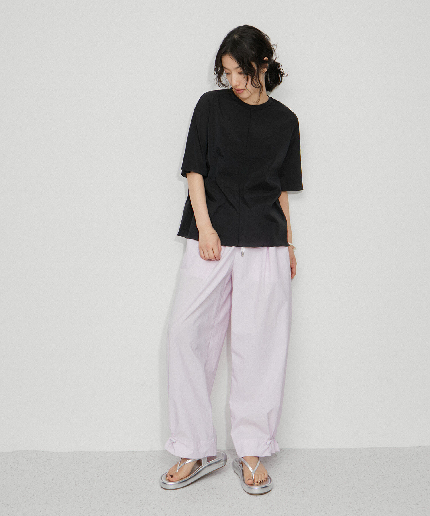 ADAM ET ROPE'「シアータフタメローステッチT」|Tシャツ・カットソー|
