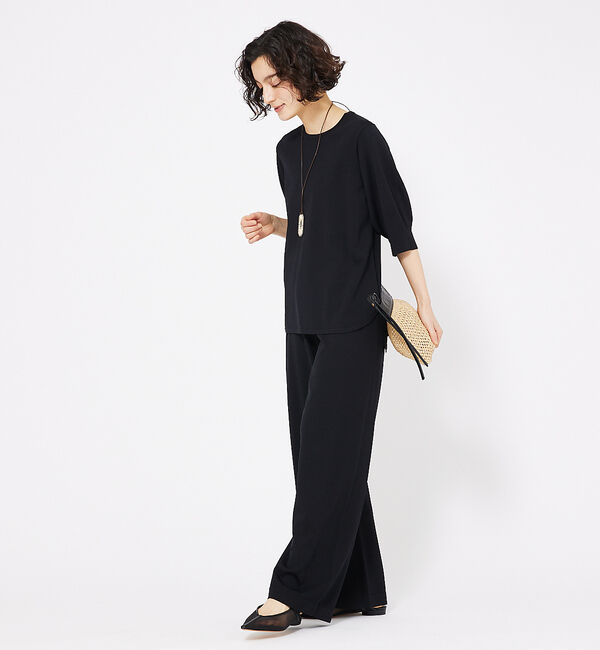 qualite「レーヨンストレッチストレートパンツ」|その他|