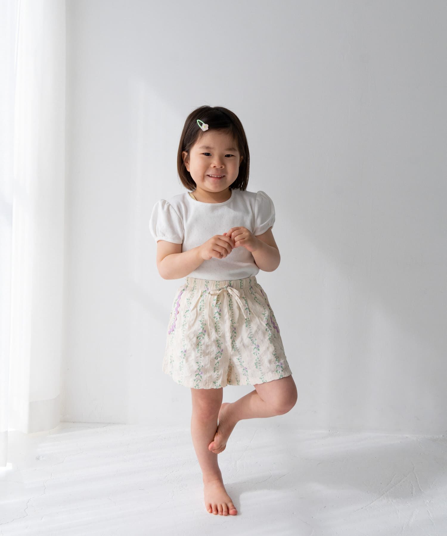 URBAN RESEARCH DOORS「Pippi+Lotta　Eyelet puff  T-shirts(KIDS)」|その他|