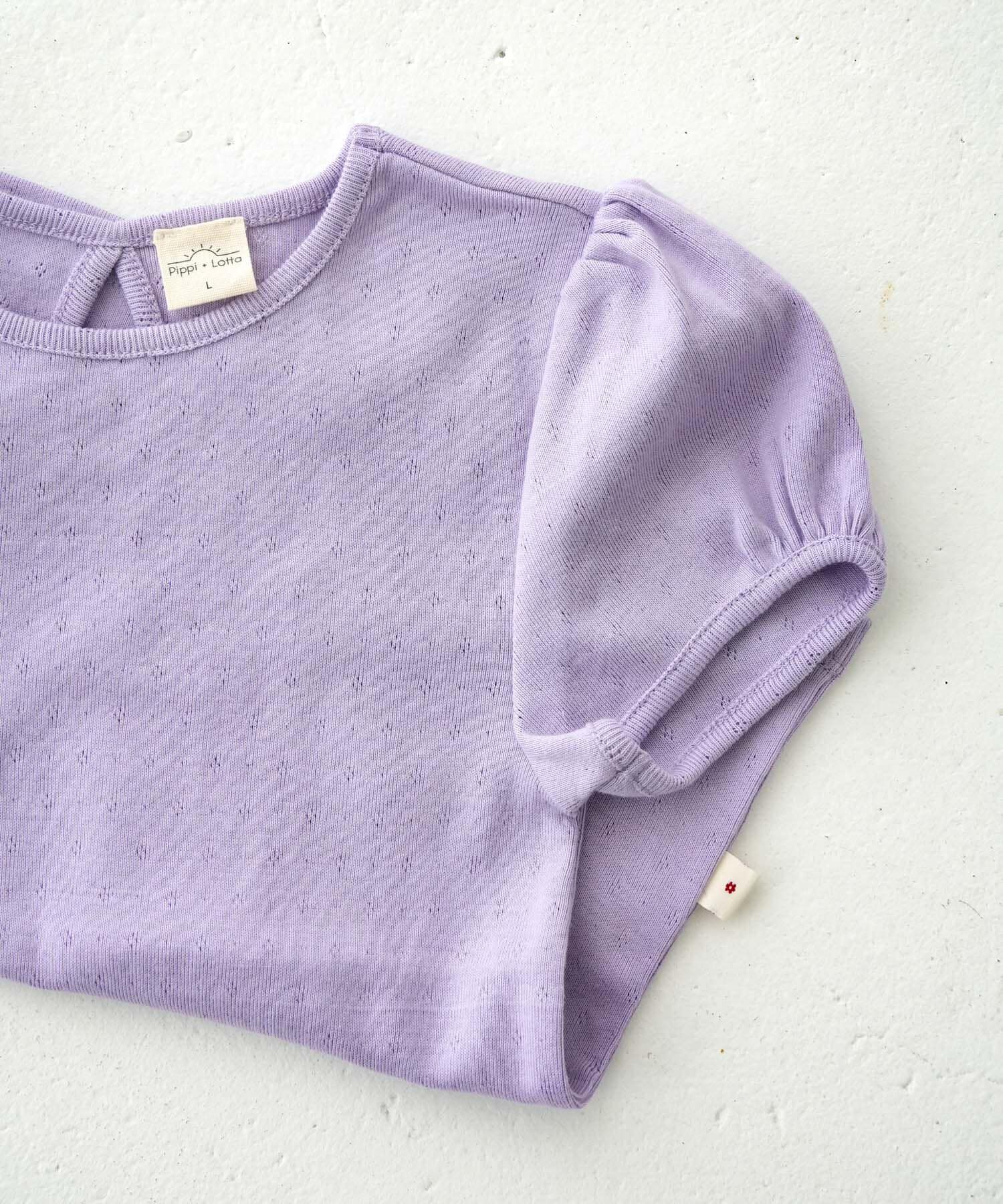 URBAN RESEARCH DOORS「Pippi+Lotta　Eyelet puff  T-shirts(KIDS)」|その他|ラベンダー