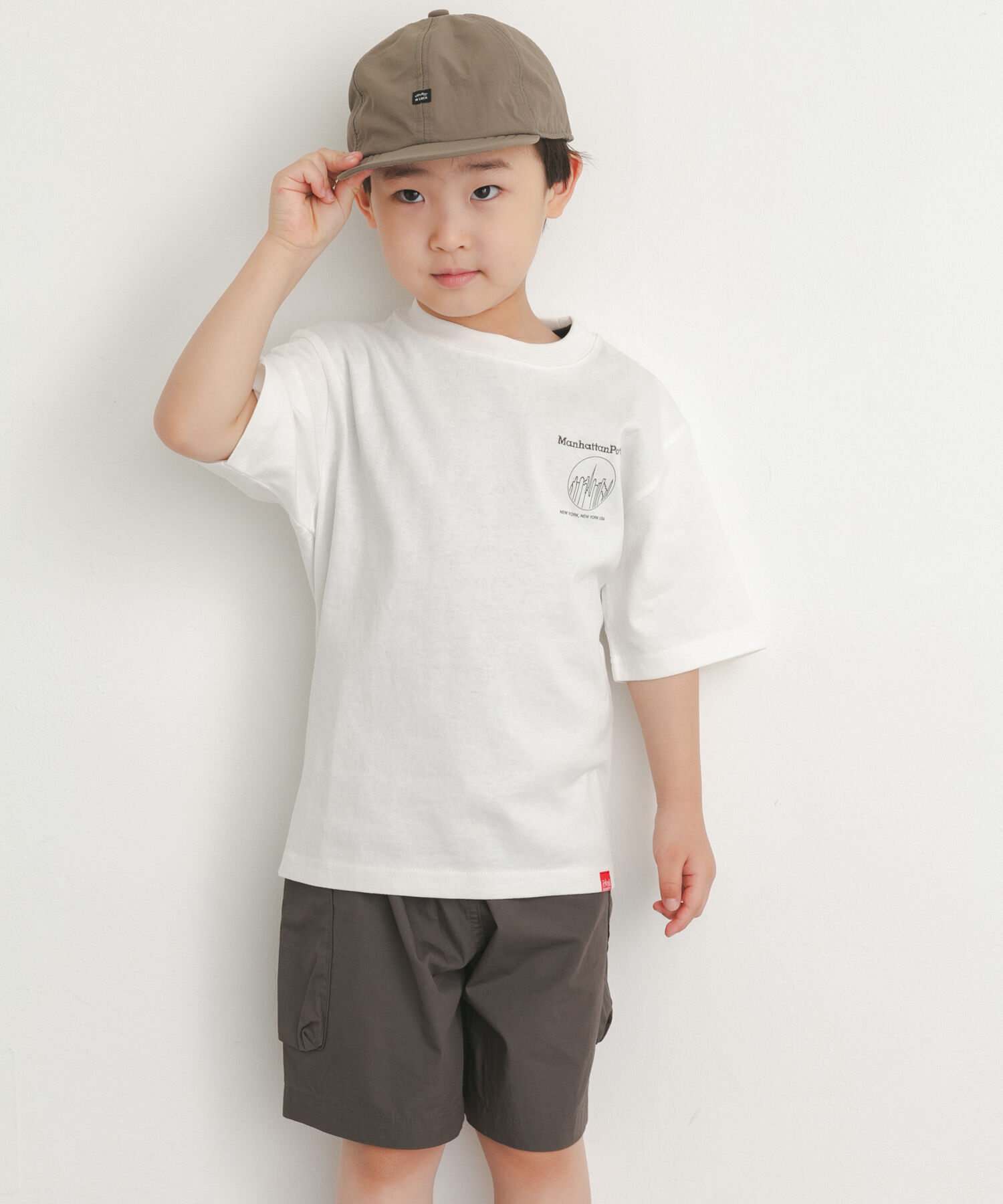 URBAN RESEARCH DOORS「『親子リンク』『別注』MANHATTAN PORTAGE&times;DOORS　1ptプリントTシャツ(KIDS)」|その他|