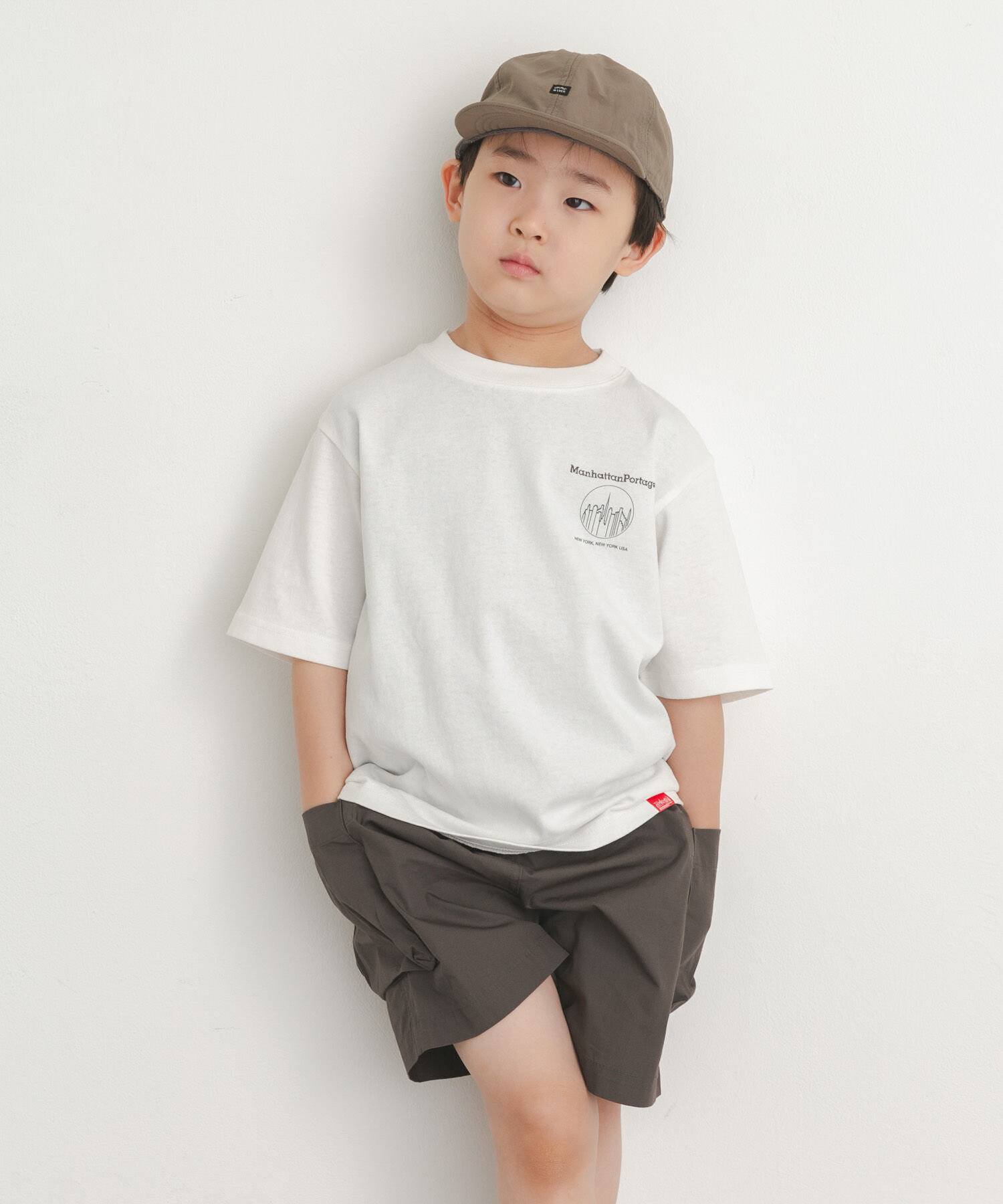 URBAN RESEARCH DOORS「『親子リンク』『別注』MANHATTAN PORTAGE&times;DOORS　1ptプリントTシャツ(KIDS)」|その他|
