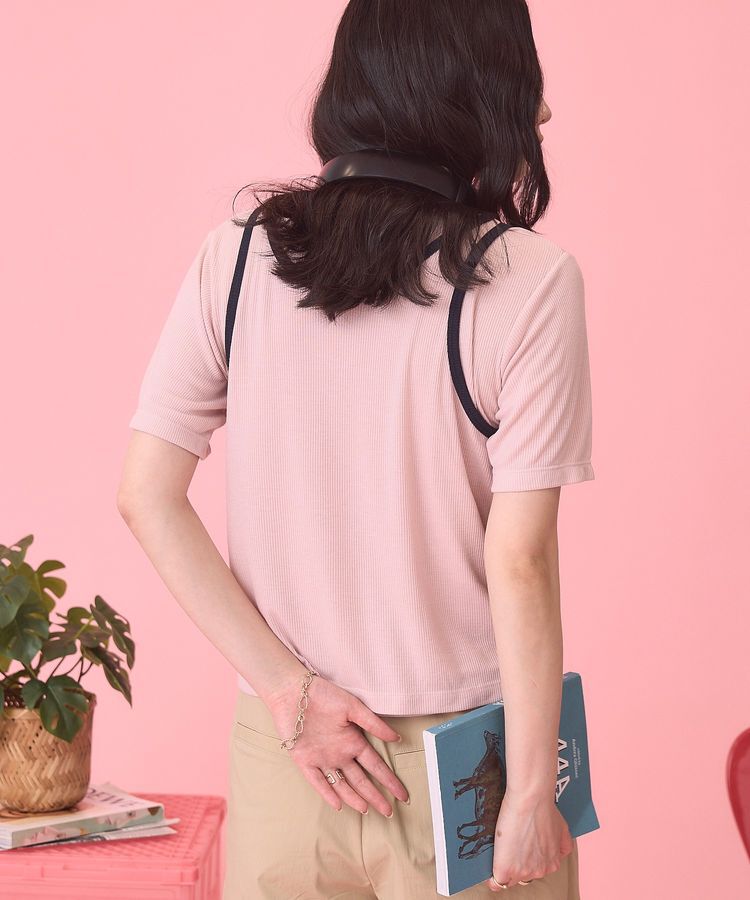 AMERICAN HOLIC「【PENNEY'S】配色タンクトップ+Tシャツ」|Tシャツ・カットソー|