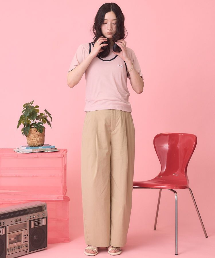 AMERICAN HOLIC「【PENNEY'S】配色タンクトップ+Tシャツ」|Tシャツ・カットソー|
