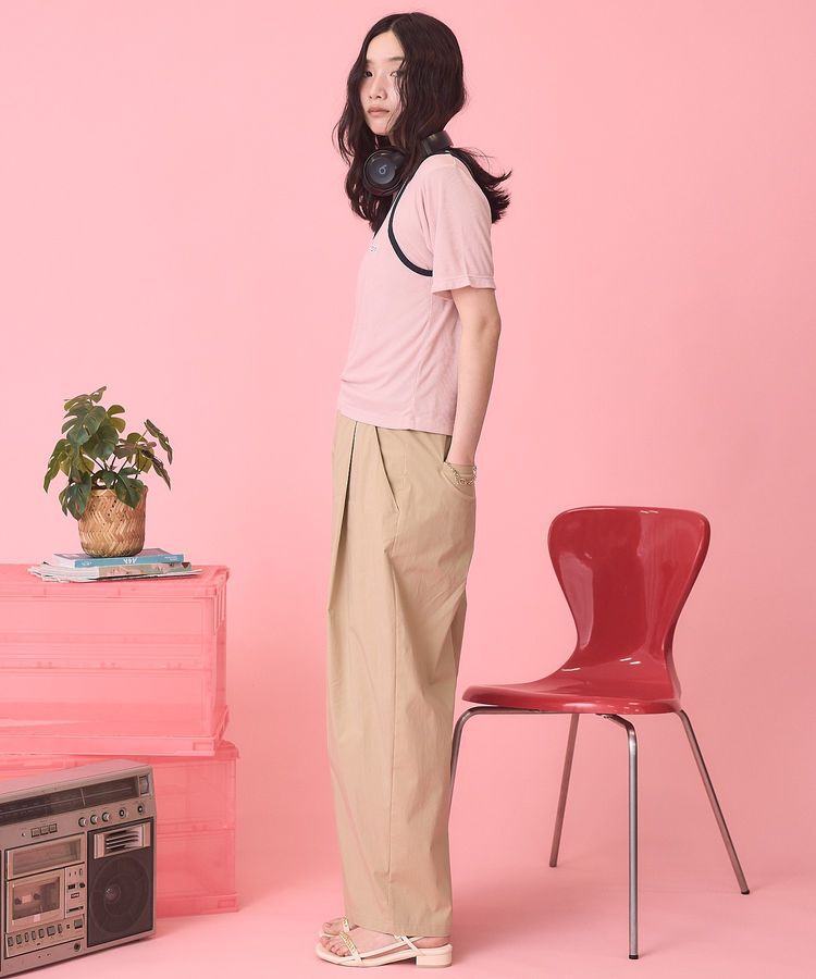 AMERICAN HOLIC「【PENNEY'S】配色タンクトップ+Tシャツ」|Tシャツ・カットソー|