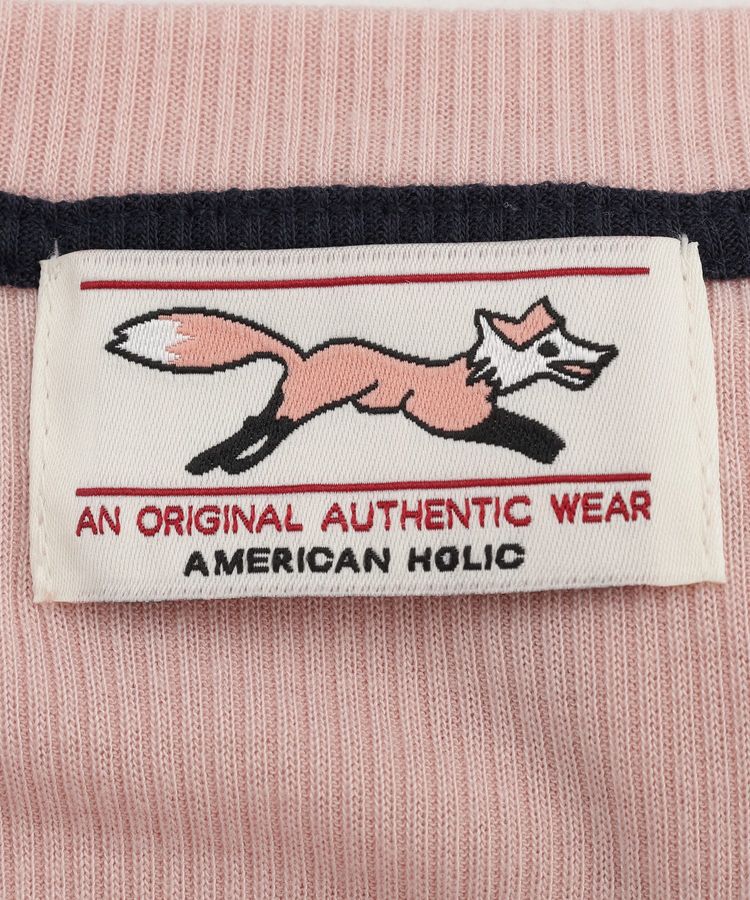 AMERICAN HOLIC「【PENNEY'S】配色タンクトップ+Tシャツ」|Tシャツ・カットソー|