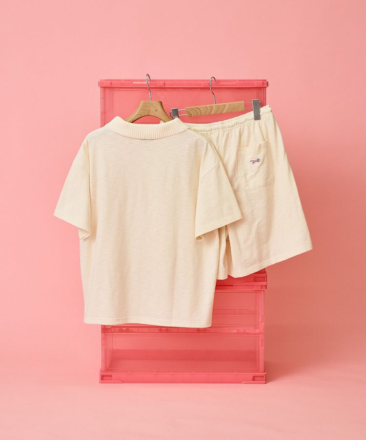 AMERICAN HOLIC「【PENNEY'S】配色ポロ+ショートパンツ」|オールインワン|