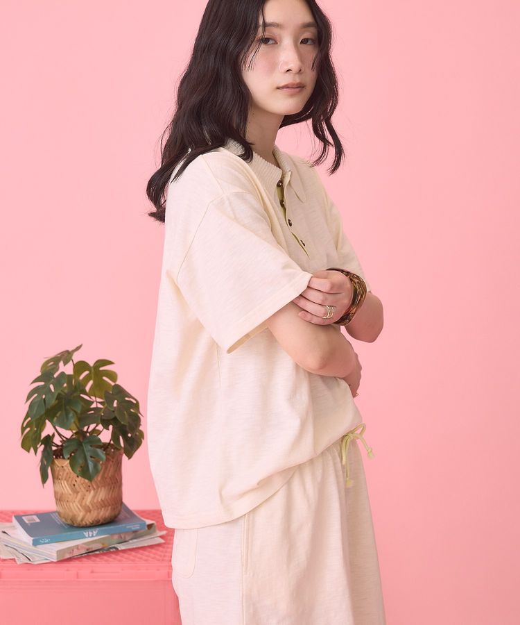 AMERICAN HOLIC「【PENNEY'S】配色ポロ+ショートパンツ」|オールインワン|