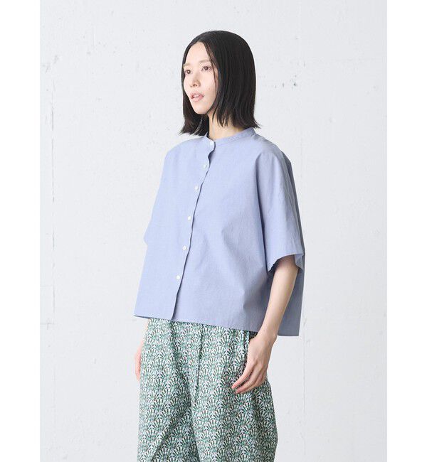 MidiUmi「MidiUmi PlaXショートシャツ」|シャツ・ブラウス|