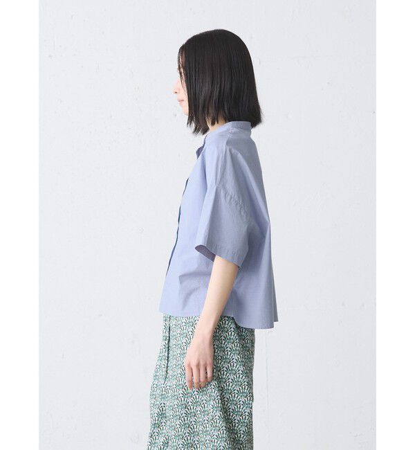 MidiUmi「MidiUmi PlaXショートシャツ」|シャツ・ブラウス|