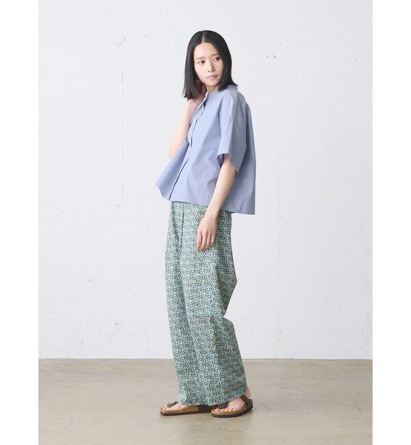 MidiUmi「MidiUmi PlaXショートシャツ」|シャツ・ブラウス|