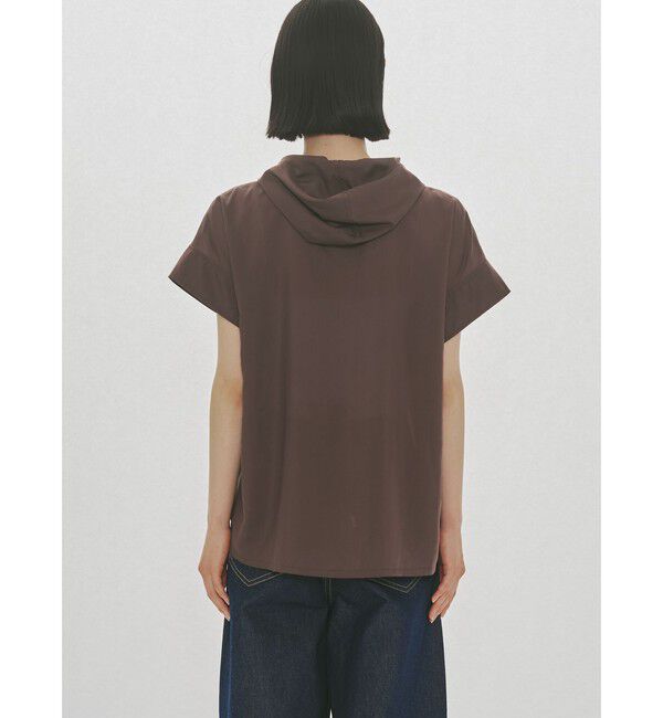 MIDIUMISOLID「MIDIUMISOLID for Ladies フードタイワイドプルオーバー」|シャツ・ブラウス|