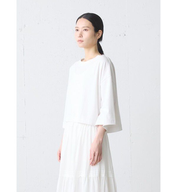 MidiUmi「MidiUmi PlaXショートプルオーバー」|Tシャツ・カットソー|