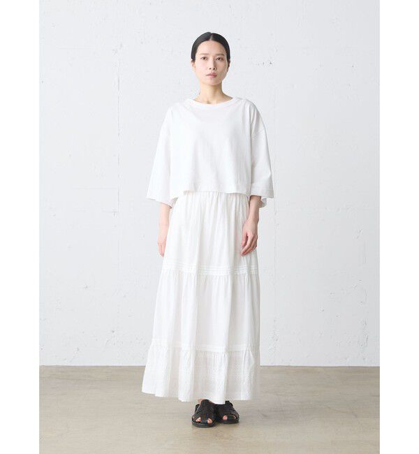 MidiUmi「MidiUmi PlaXショートプルオーバー」|Tシャツ・カットソー|