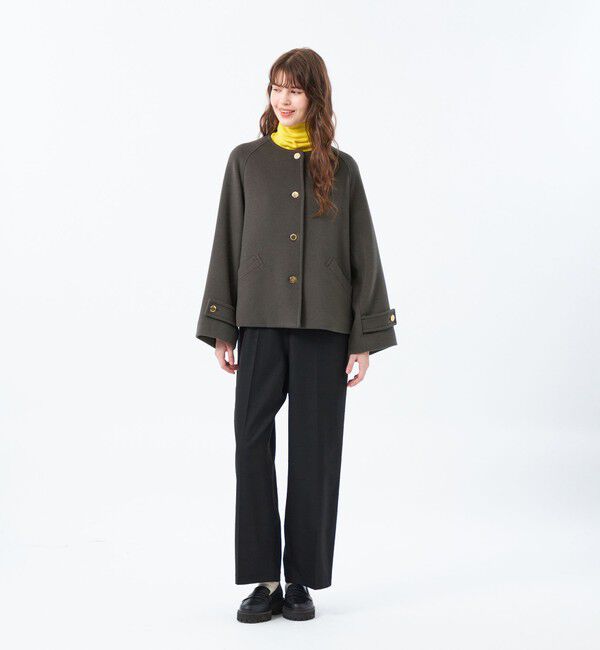 MACKINTOSH PHILOSOPHY「【WELBURY NO COLLAR SHORT（ウェルベリーノーカラーショート）】ウールメルトン製」|その他|