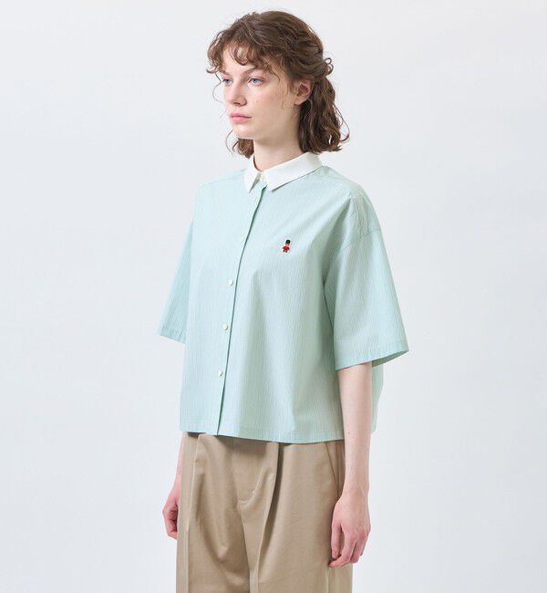 MACKINTOSH PHILOSOPHY「バッキンガムベア クレリックハーフスリーブシャツ」|シャツ・ブラウス|