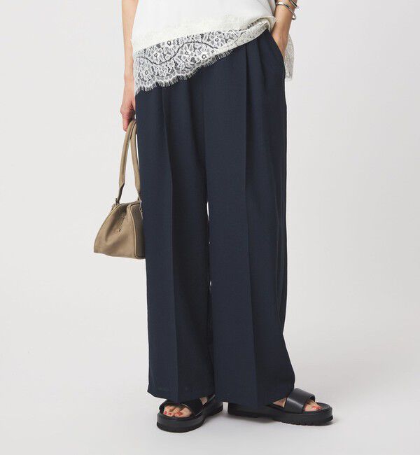 UNITED ARROWS green label relaxing「【結論シリーズ】ドライクロス ニーハイワイド マシンウォッシャブル ストレッチ 吸水速乾 通気性」|その他|