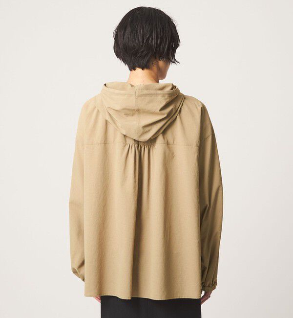 UNITED ARROWS green label relaxing「［size SHORTあり］フード ギャザー シャツ 」|シャツ・ブラウス|