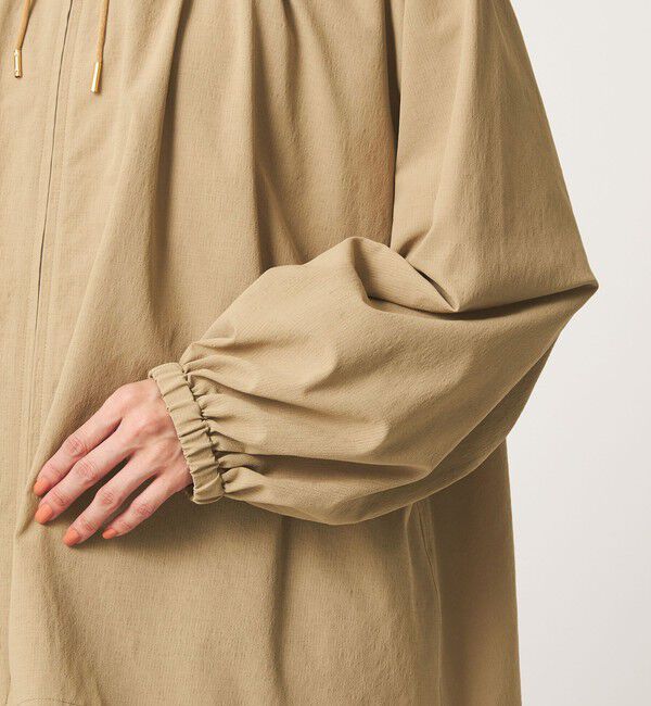 UNITED ARROWS green label relaxing「［size SHORTあり］フード ギャザー シャツ 」|シャツ・ブラウス|