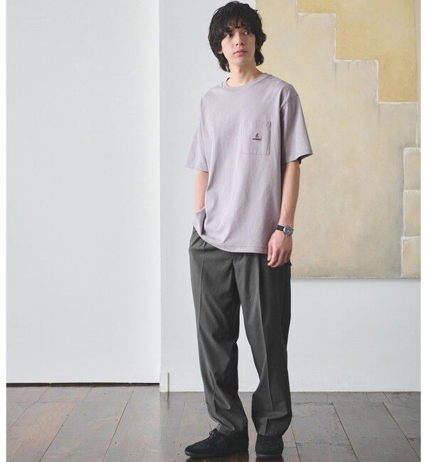 UNITED ARROWS green label relaxing「【別注】＜Gramicci＞GLR ドローストリング Tシャツ」|Tシャツ・カットソー|