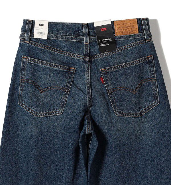 SHIPS for women「Levi&rsquo;s: XL STRAIGHT（ブルー）」|デニム|