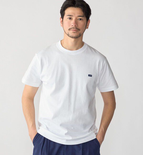 SHIPS「【WEB限定】SHIPS: マイクロ ワッペン  Tシャツ」|Tシャツ・カットソー|